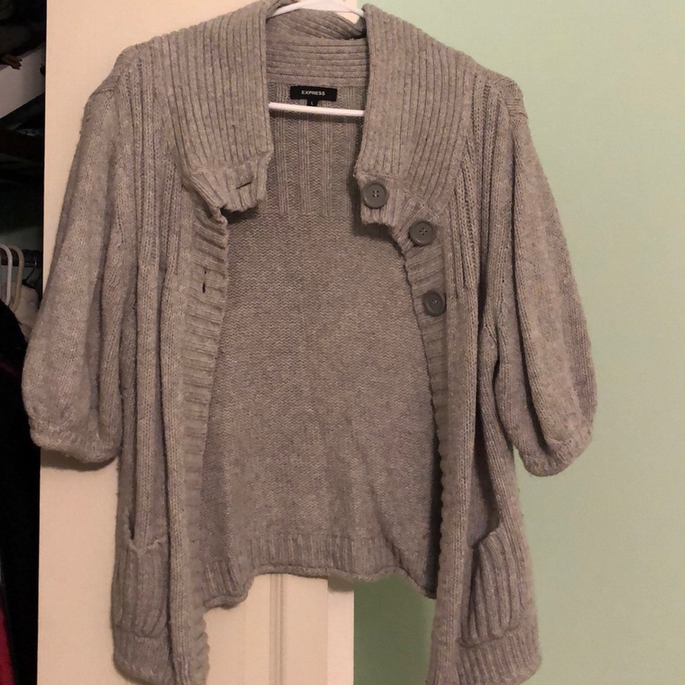 Grey Express sweater